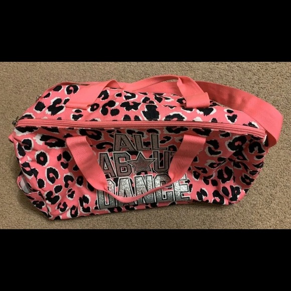 Justice Accessories Justice All About Dance Cheetah Duffle Duffel